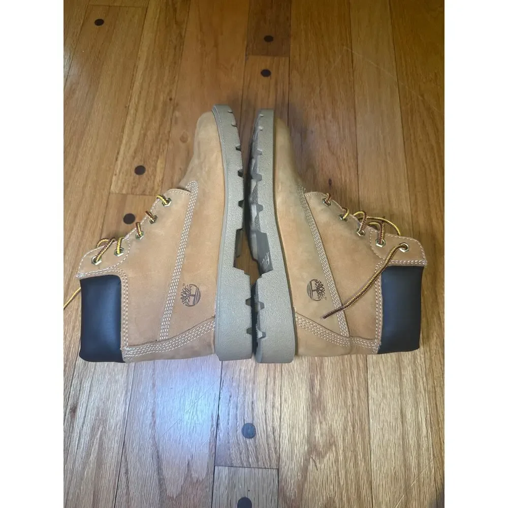 NEW Timberland Classic 6 Inch Boots Youth Sz 4 Wheat Beige Waterproof Jr Kids